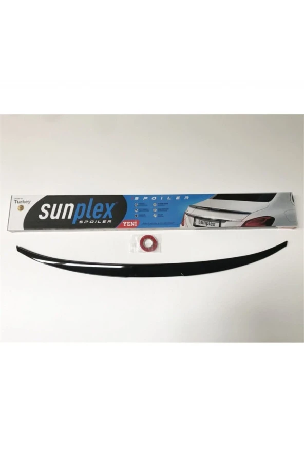 Sunplex Audi A3 Sedan Bagaj Üstü Orjinal Spoiler Piano Black ürün görseli