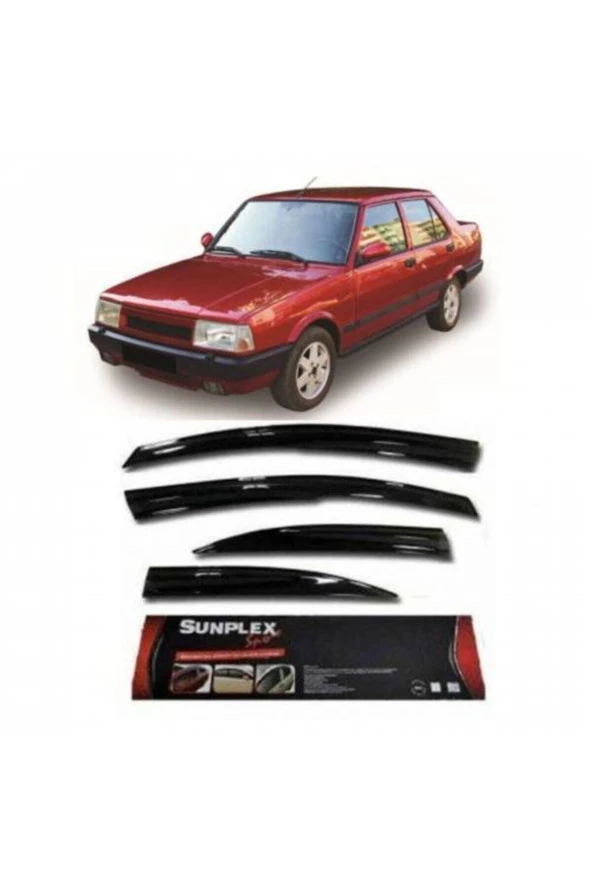 Tofaş Doğan Şahin Kartal Cam Rüzgarlığı 4 Lü Sport Style Mugen ürün görseli