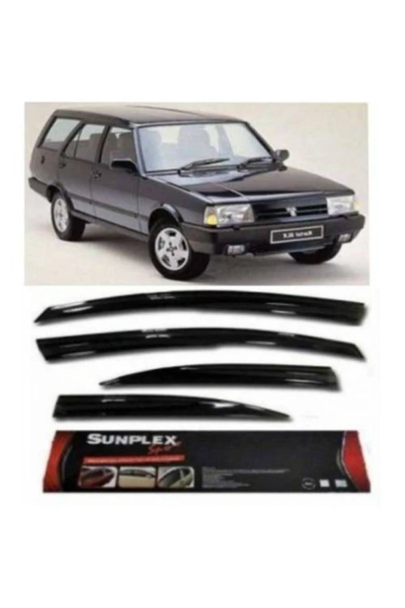 Tofaş Doğan Şahin Kartal Cam Rüzgarlığı 4 Lü Sport Style Mugen - Resim 2