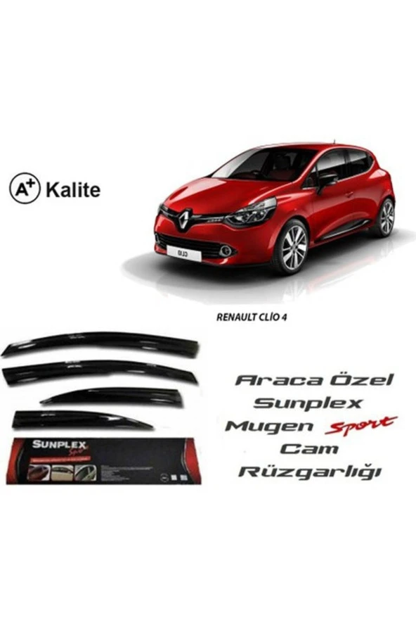 Renault Clio 4 Cam Rüzgarlığı Mugen Tip ürün görseli