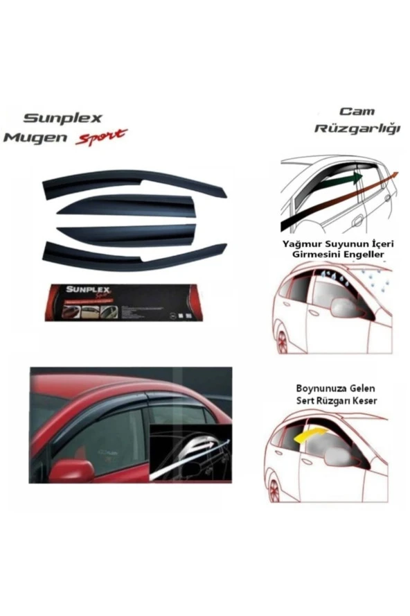 Ford Escort Cam Rüzgarlığı 4.prç 1993-2004 - Resim 2