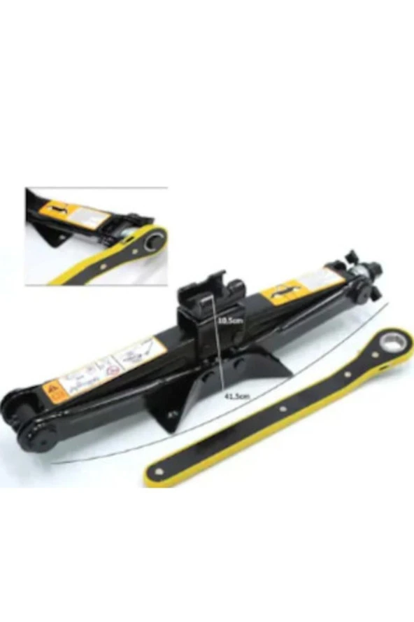 Oto Kriko Cırcırlı Kriko Araba Kriko Araç Kriko 1.5 Ton Kriko - Resim 2