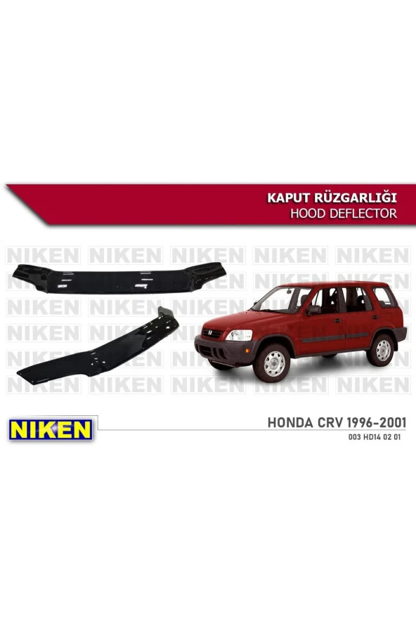 Honda Crv Uyumlu Kaput Rüzgarlığı Koruyucu 1996 / 2001
