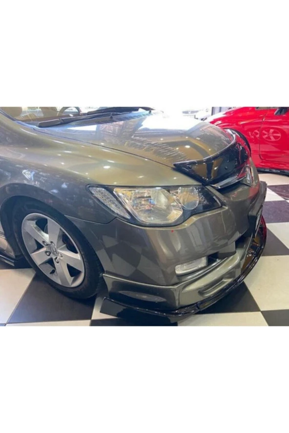 Honda Civic Fd6 Kaput Rüzgarlığı Kaput Koruma 3.2 Mm Kalın Plastik - Resim 3