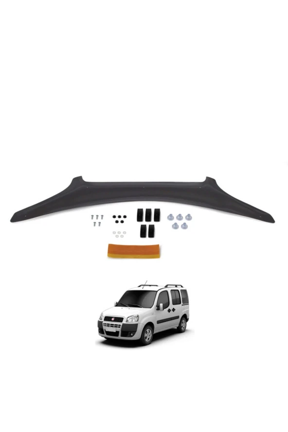 Fiat Doblo Ön Kaput Koruyucu Rüzgarlığı 2006-2010 Yılı Arası