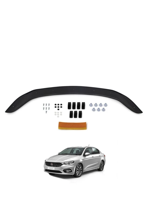 Fiat Egea 2015 Yılı Sonrası Ön Kaput Koruyucu Rüzgarlığı - Resim 3