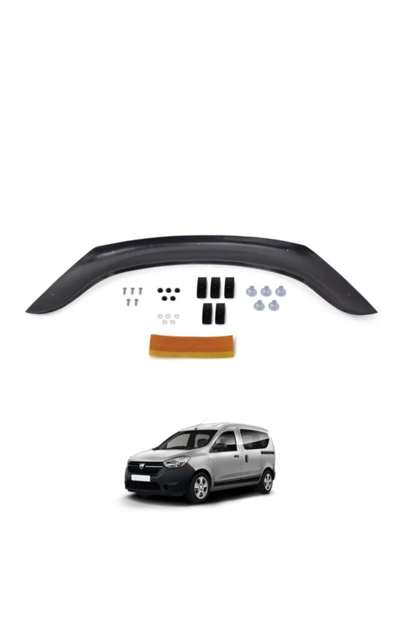 Dacia Dokker 2013 214 2015 2016 2017 2018 2019 2020 Kaput Koruyucu Rüzgarlığı - Resim 2