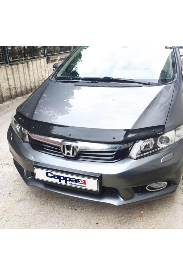 Honda Civic 2012 2013 2014 2015 2016 Ön Kaput Koruyucu Rüzgarlığı - Resim 2