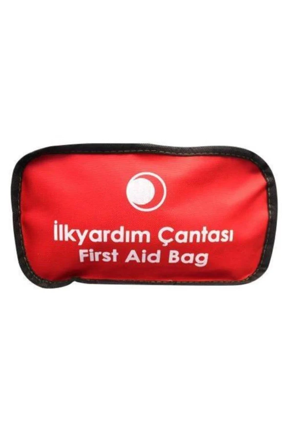 Ilk Yardım Çantası  Uyumlu Araç Ev Iş Yeri Acil Müdahale Çantası Ilk Yardım Seti Kırmızı