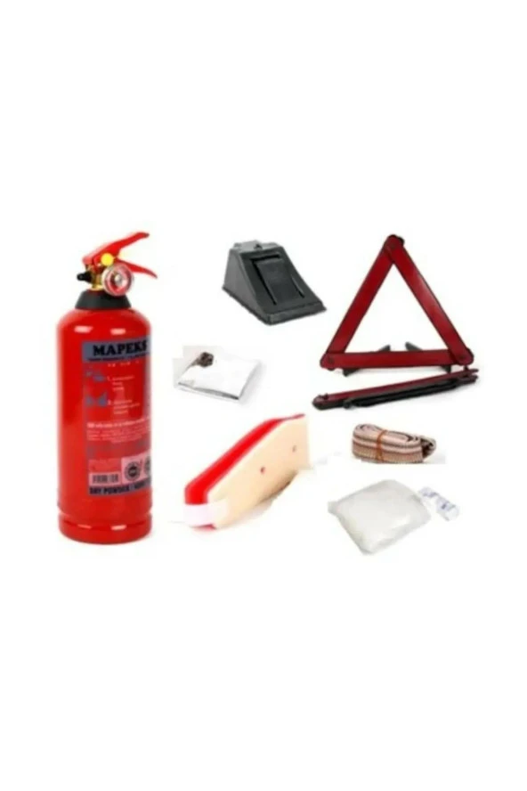 Yangın Tüplü Trafik Seti 5 Parça - Resim 2