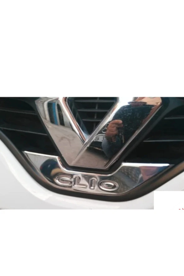 Renault Clio 4 Krom Amblem Çerçevesi 2012-2016 Hb