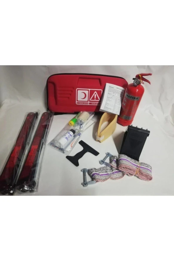 Eva Trafik Seti Tüv Uyumlu Abc Tozlu Tse,c,e Belgeli 4 Yıl Süreli - Resim 2