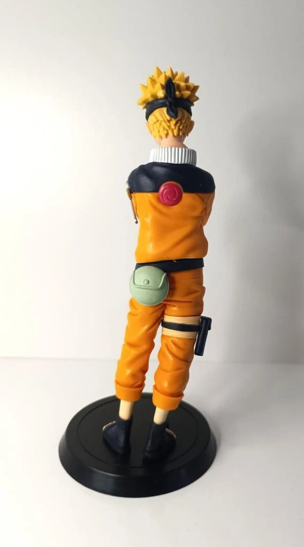 Anime Naruto Uzumaki 25 cm Değişim Kafa Karakter Figür Oyuncak Biblo - Resim 3