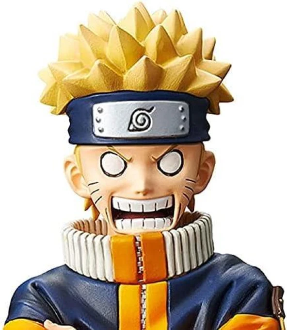 Anime Naruto Uzumaki 25 cm Değişim Kafa Karakter Figür Oyuncak Biblo - Resim 8