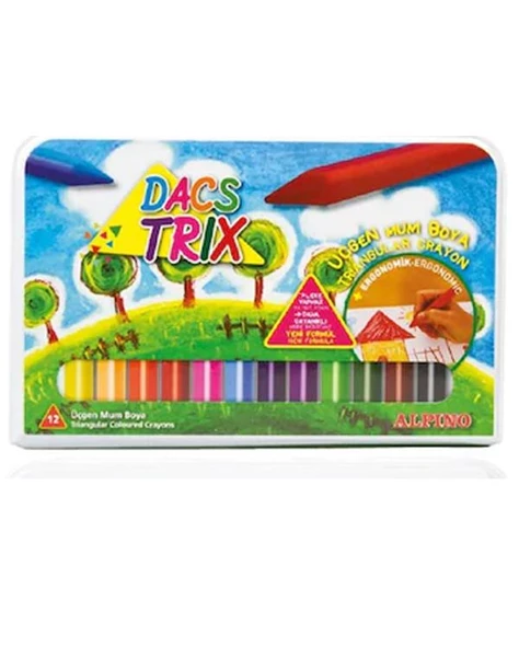 Alpino Dacs Trix 12li Mum Boya Seti