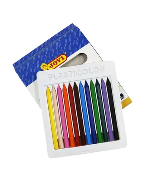 Jovi Plasticolor 12 Renk Pastel Boya - 2