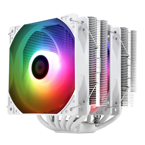 Thermalright Peerless Assassin 120mm SE Beyaz ARGB Kule Tipi Soğutucu