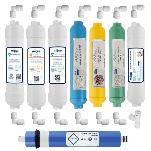 Kapalı Kasa Su Arıtma Cihazı 8li Filtresi Set ürün görseli 1