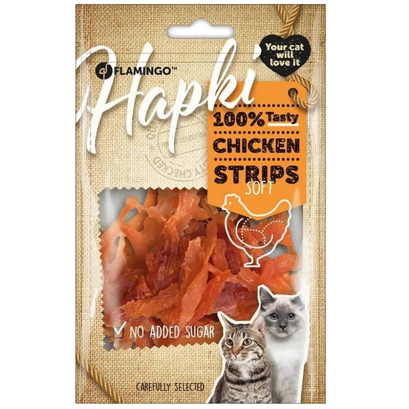 Flamingo Chicken Seafood Tavuk Ve Balık Etli  Snack Kedi Ödülü 85 Gr   Skt:09/2025