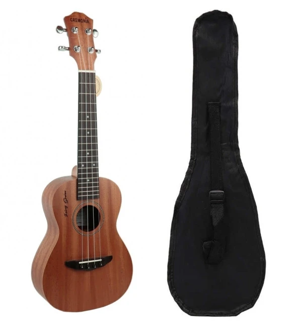 Cremonia AU07L-23 Concert Ukulele 23 inç + KILIF + PENA