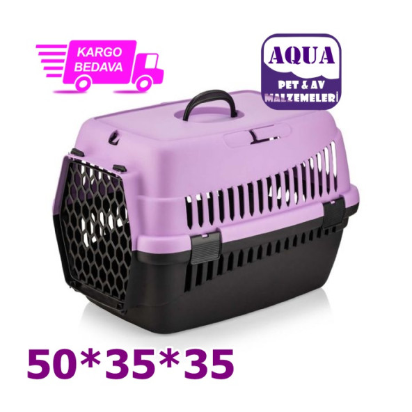 Kedi Köpek Taşıma Çantası 50x35x35 cm Plastik Box