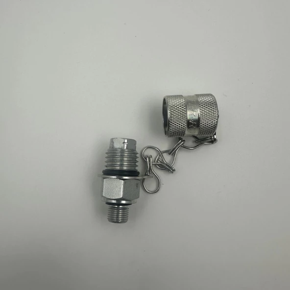 Hidrolik Minimes Manometre Test Priz Rekoru M16x2 - M16x1.5 - Resim 5