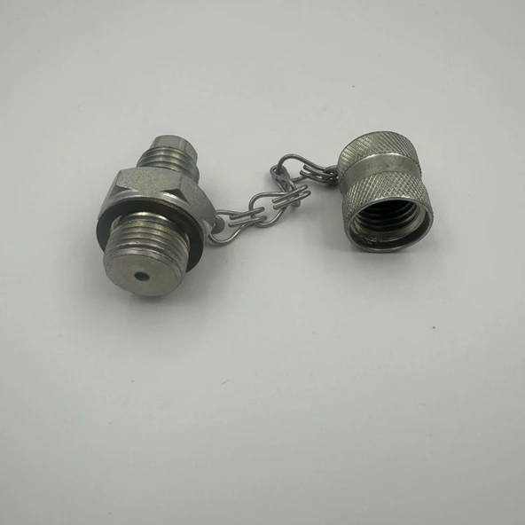 Hidrolik Minimes Manometre Test Priz Rekoru M16x2 - M14x1.5 - Resim 6