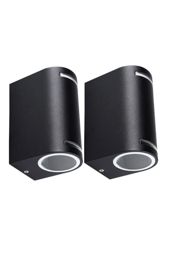 4 Adet Amber Işık Çift Yönlü Dekoratif Işık Süzmeli İç ve Dış Mekan, Bahçe, Balkon, Teras Apliği - 2