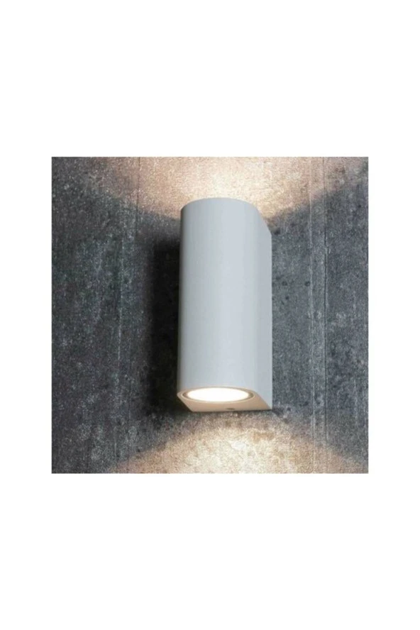 Amber Işık Ledli Iç Ve Dış Mekan Dekoratif Çift Yönlü Duvar Apliği - Resim 6