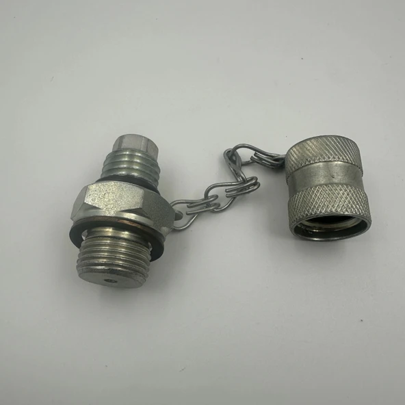 Hidrolik Minimes Manometre Test Priz Rekoru M16x2 - 3/8 - Resim 8