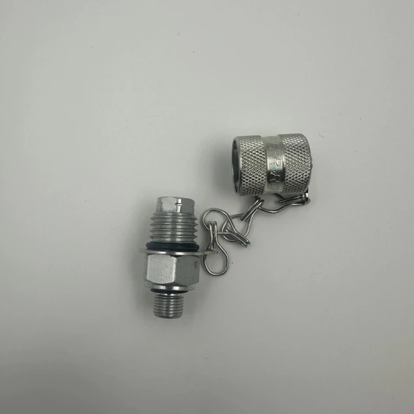 Hidrolik Minimes Manometre Test Priz Rekoru M16x2 - 3/8 - Resim 5