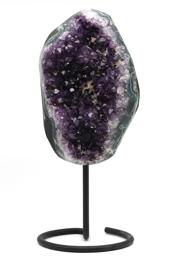 Ametist Doğal Taş Standlı Ham Parça ürün görseli