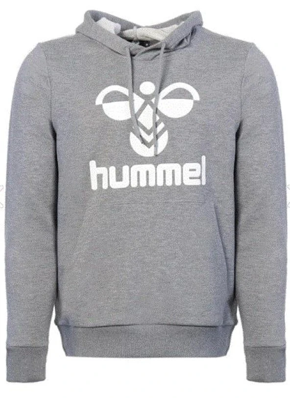 HUMMEL ARUS HOODIE GRİ UNISEX  SWEATSHİRT 921459-2007