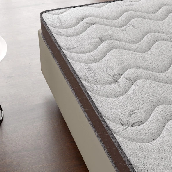 Mobpazar Full Ortopedik Bamboo Açelya Yatak,Nefes Alan Örme Kumaşlı,100x200 cm - 3