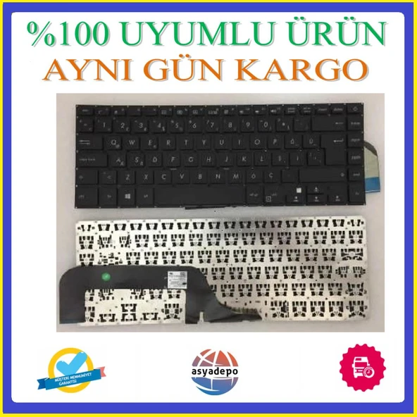 Asus 0KNB0-4129TU00 Klavye Tuş Takımı Siyah TR ürün görseli 1