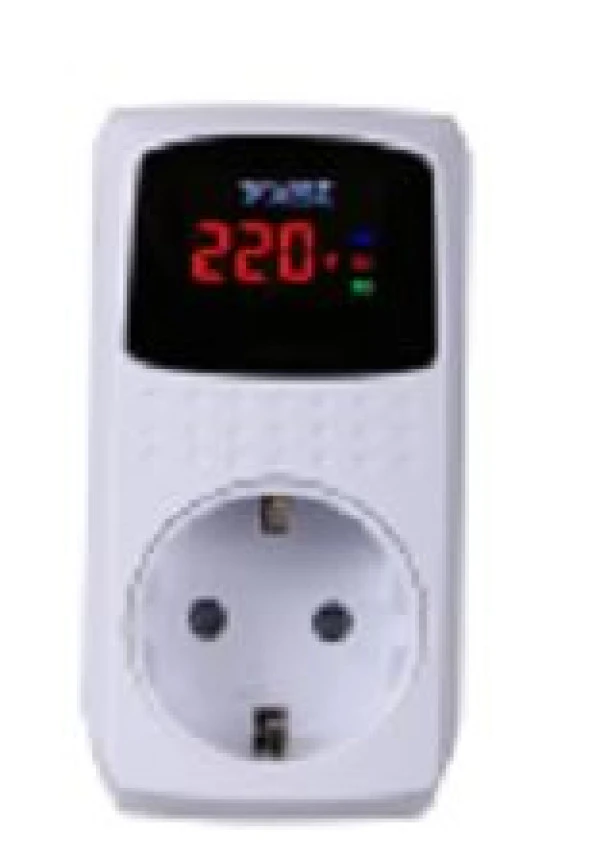 VEA VE-22393 15A 3520W TEKLİ DİJİTAL GÖSTERGELİ AKIM KORUMALI PRİZ