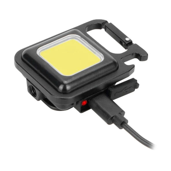 POWERMASTER PM-21489 COB LEDLİ 3 FONKSİYONLU ANAHTARLIK ŞARJLI LAMBA - 2