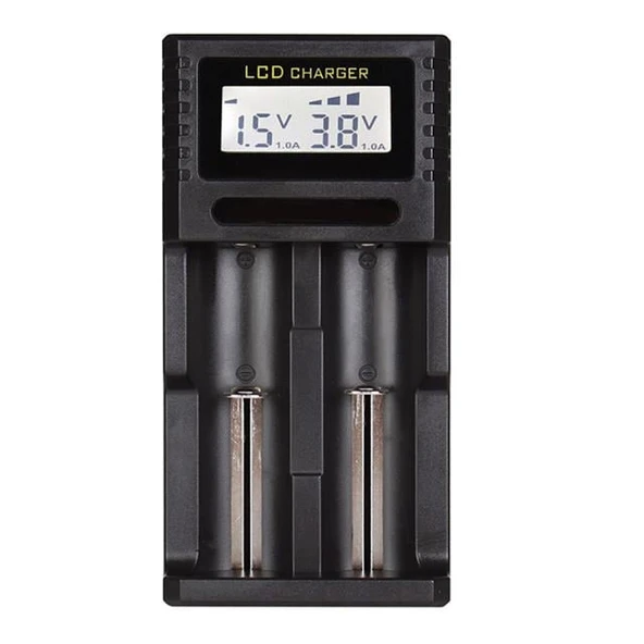 Powermaster PMR-K2 4.2 Volt 2 X 0.5 Amper Pil Şarj Cihazı - 4