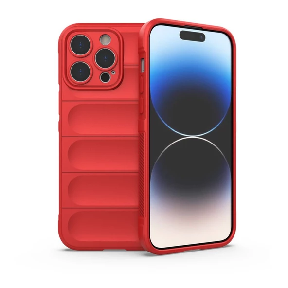 iPhone 15 Pro Max Kılıf Optimum Lens Çerçeveli Silikon Kapak - 6