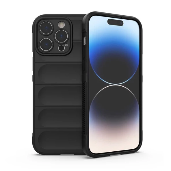 iPhone 15 Pro Max Kılıf Optimum Lens Çerçeveli Silikon Kapak - 2