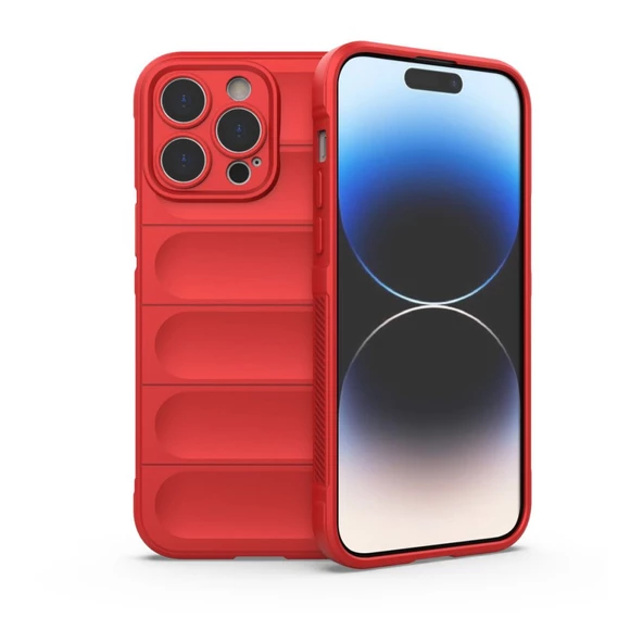 iPhone 15 Pro Kılıf Optimum Lens Çerçeveli Silikon Kapak - 6