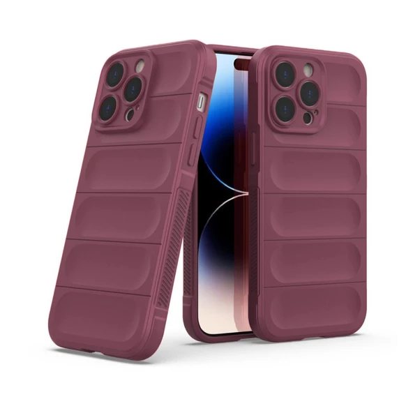 iPhone 15 Pro Kılıf Optimum Lens Çerçeveli Silikon Kapak - 3