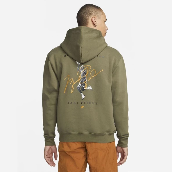 Jordan Essentials Men's Graphic Fleece Hoodie DH9019-222 - 3