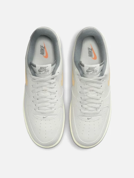 Air Force 1 "Light Bone and Coconut Milk" DC8894-001 Kadın Sneaker - Resim 3