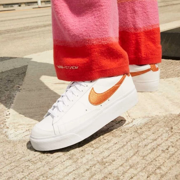 NİKE Blazer Low Platform Kadın Ayakkabı-DQ7571-100 - 8