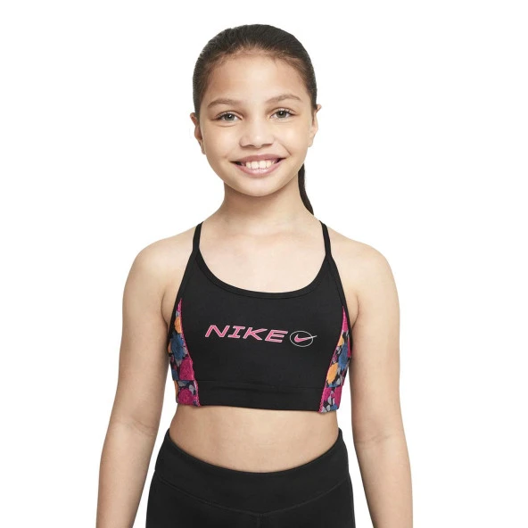 Nike G Nk Indy Bra Iconclash Çocuk Siyah Günlük Stil Sporcu BRA-DM8432-010