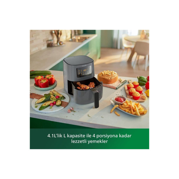 Philips HD9255/60 Airfryer 5000 Serisi 4.1 lt Yağsız Fritöz - 3