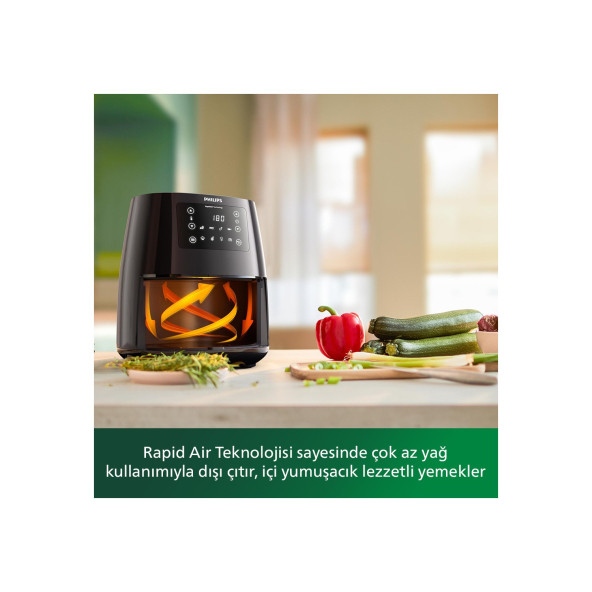 Philips Airfryer L HD9243/90 3000 Serisi 4.1 lt Yağsız Fritöz - 4