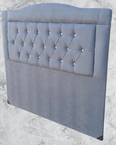 Başlık 90328 DK Çift Kişilik 120 Tay Tüyü Antrasit Kumaş Dolgun Kapitone El Yapım - 2