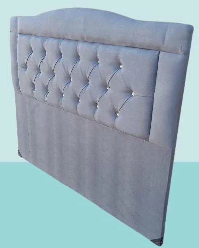 Başlık 90328 DK Çift Kişilik 120 Tay Tüyü Antrasit Kumaş Dolgun Kapitone El Yapım - 3